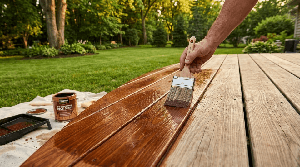 Deck Staining Cost Guide: Pricing & Estimation