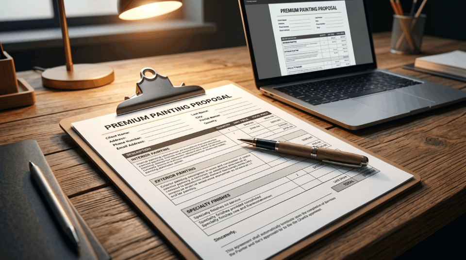 Free Painting Estimate Template & Proposal Guide